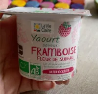 Yaourt saveur framboise