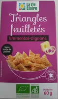 Triangles Feuilletés Emmental-Oignons