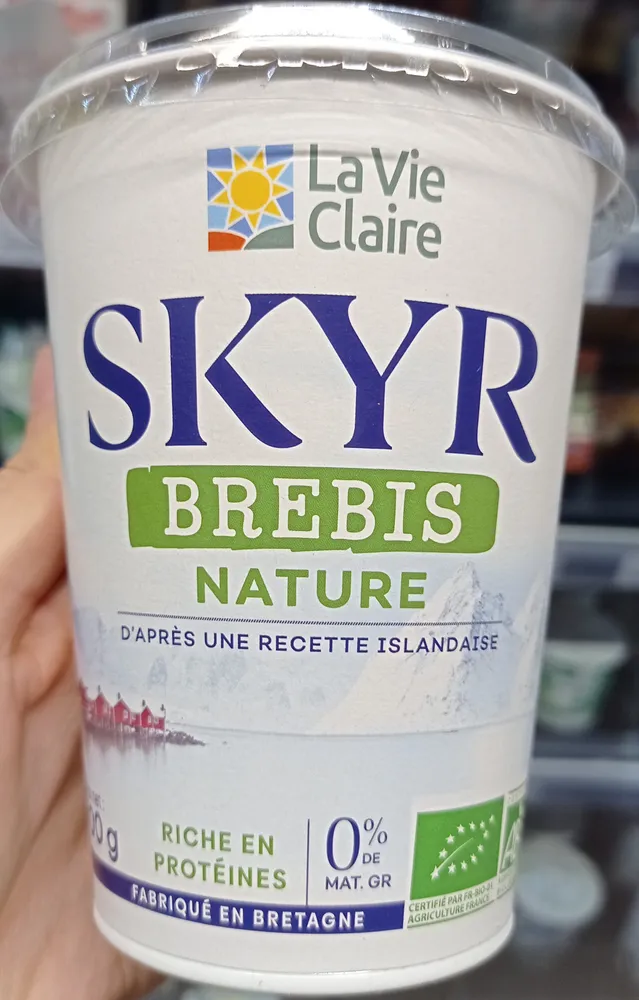 Skyr Brebis Nature