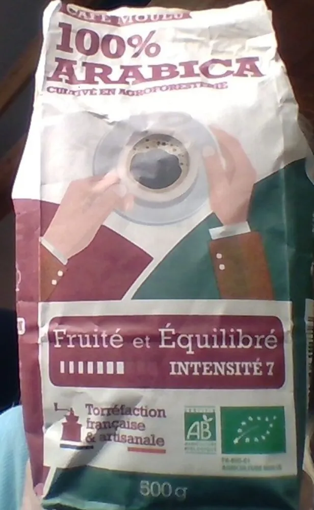 Café moulu 100%arabica