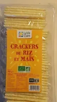 Crackers riz et maïs