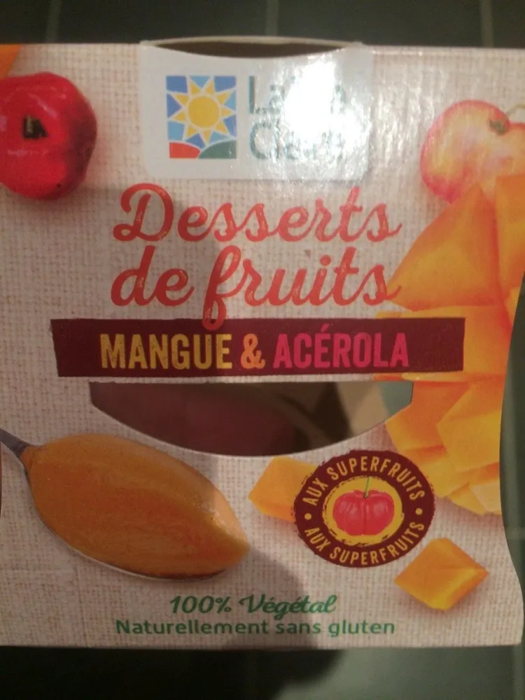Dessert De Fruits Mangue Acerola