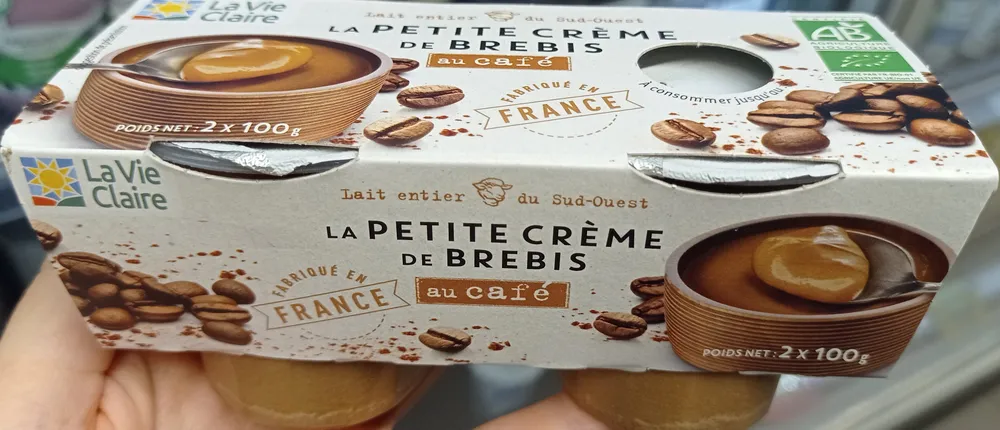 La petite crème de brebis au café