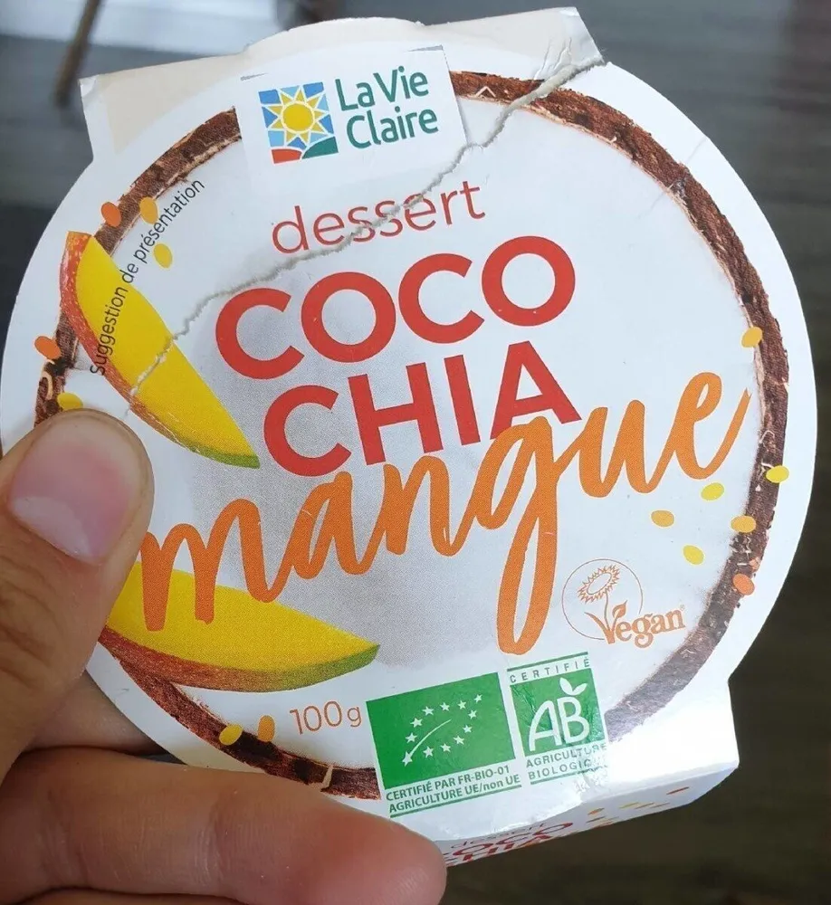 Dessert Coco Chia Mangue