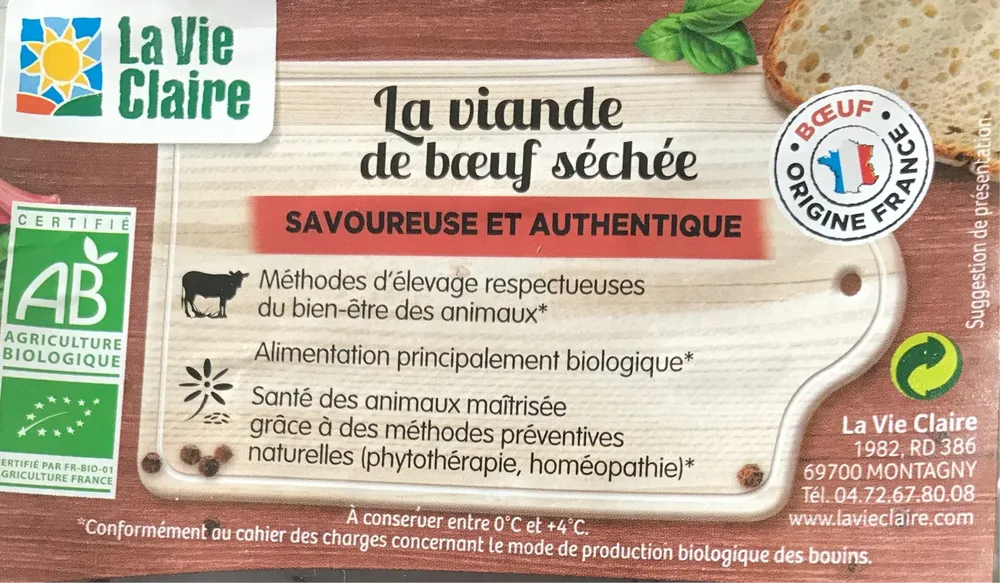 Viande de boeuf seché