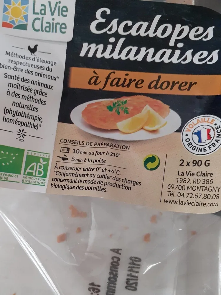 Escalopes milanaises