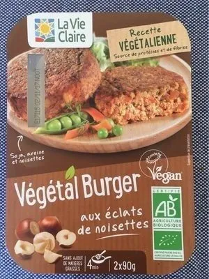Vegetal burger noisettes