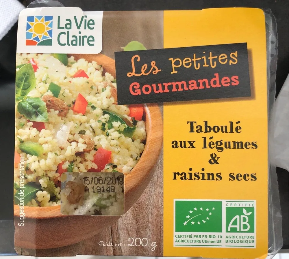 Taboulé aux légumes