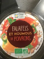 Falafel et houmous de poivrons