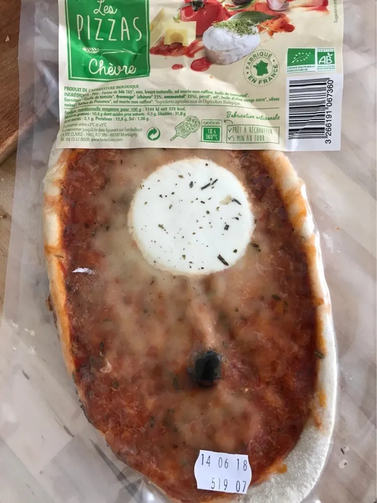 Les pizzas Chèvre