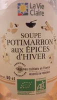 Soupe potimarron aux épices d'hiver