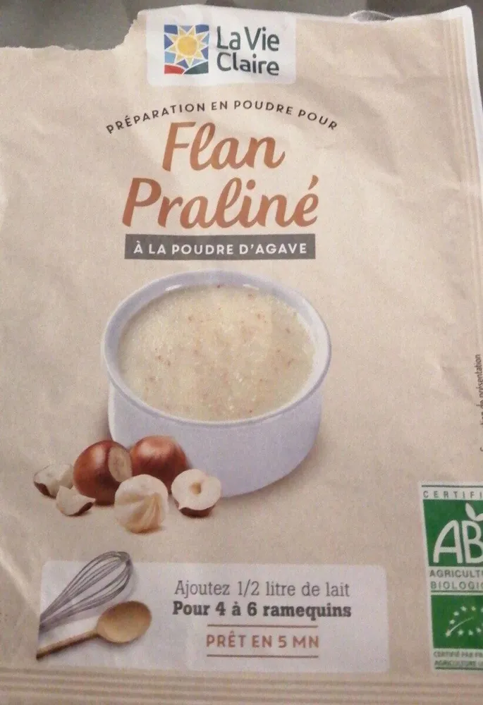 Flan praliné