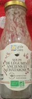 Soupe de legumes anciens et chataigne