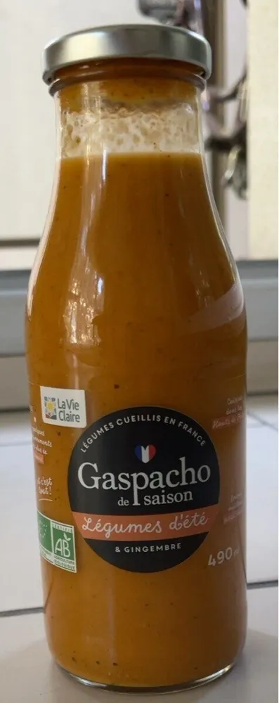 Gaspacho légumes d’été