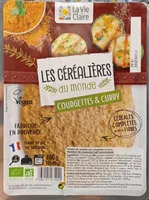 Galettes Céréales courgettes curry