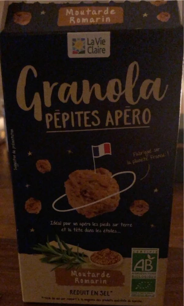 Granola pepites apero