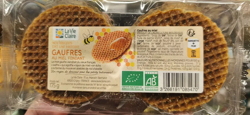 Gaufres au Miel