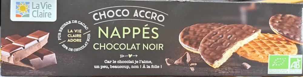 Le nappé chocolat noir