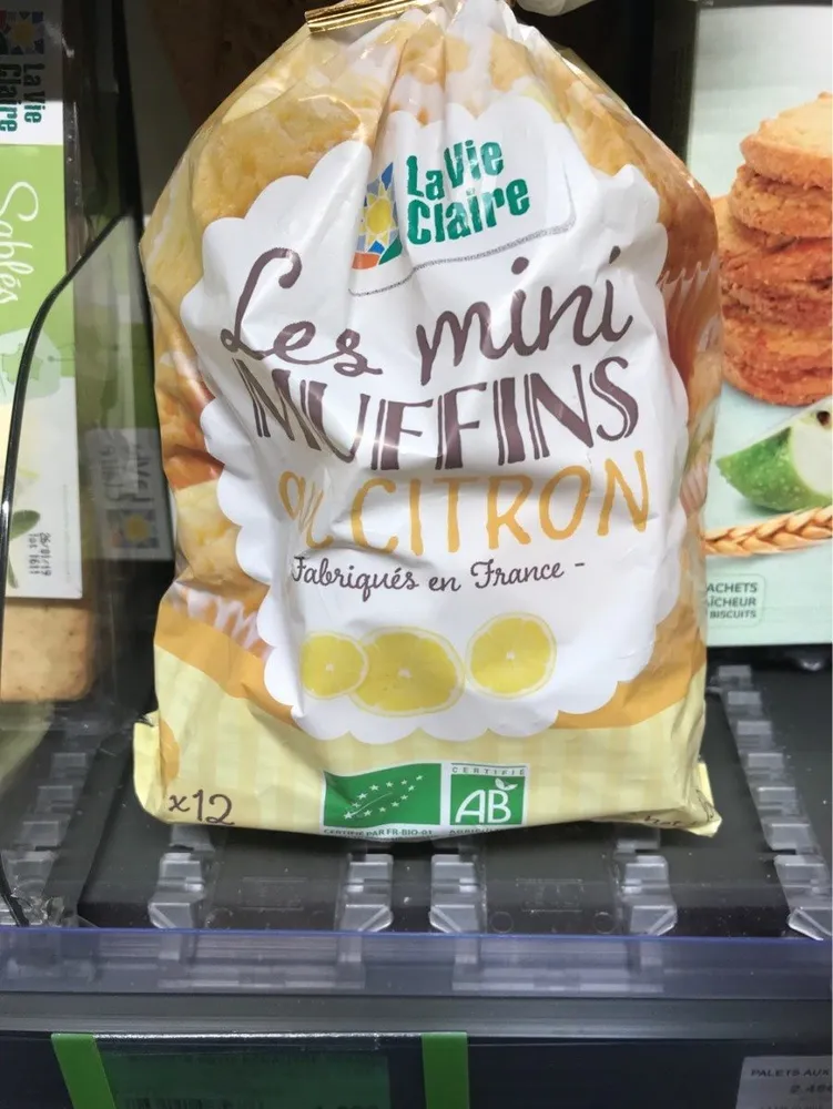 Mini muffins citron