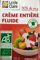 Crème entiere fluide