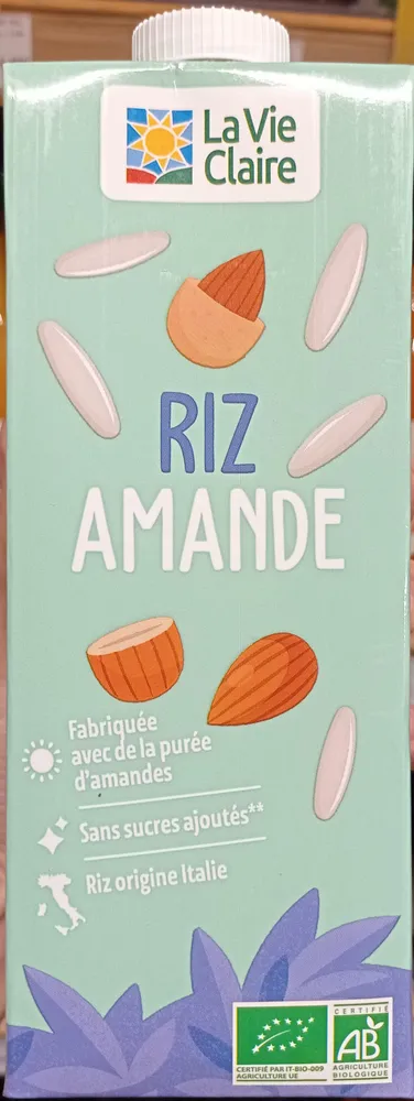 Boisson au Riz et à l'Amande