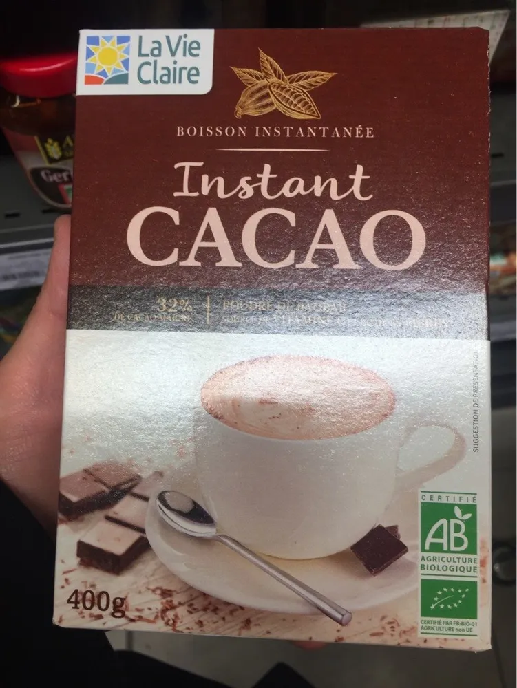 Instant cacao