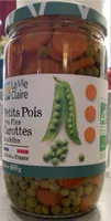 Petits pois très fins Carottes rondelles