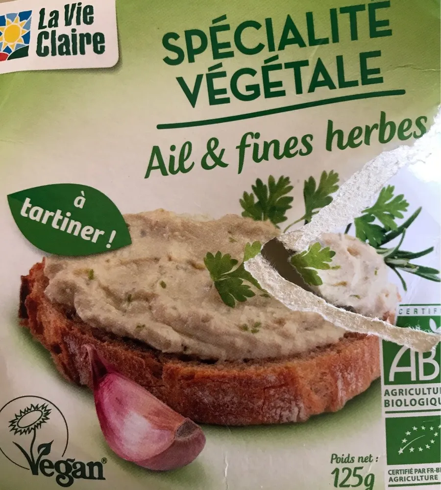 Spécialité végétale ail et fines herbes