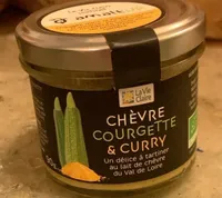 Préparation à tartiner chèvre courgette & curry