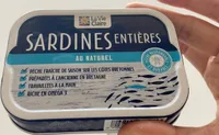 Sardines entière au naturel