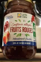 Confiture allégée  fruits rouges