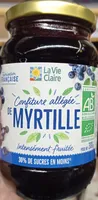 Confiture allégée de myrtilles