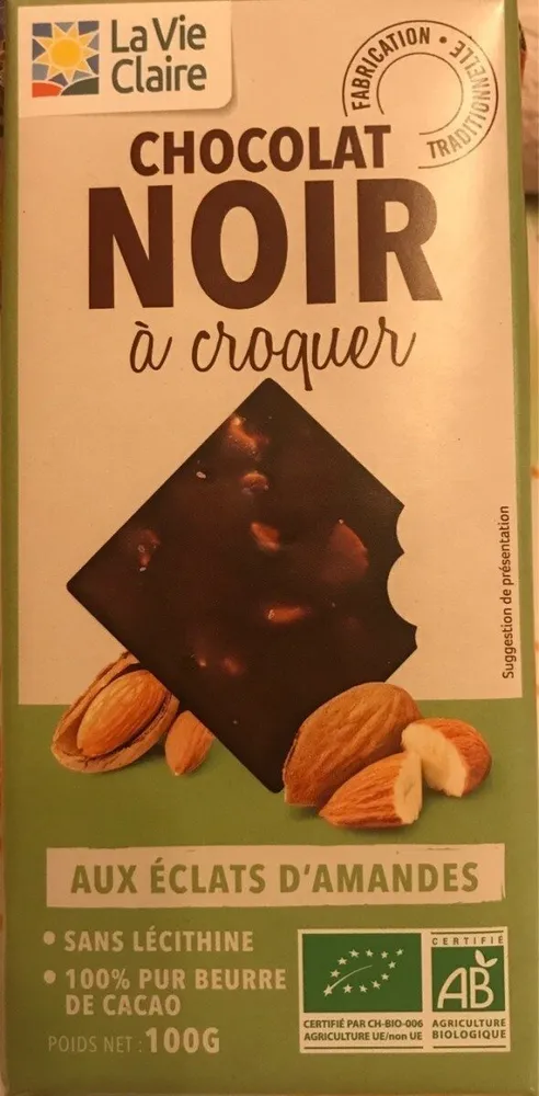 Chocolat noir à croquer