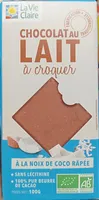 Chocolat au Lait à la Noix de Coco Râpée