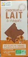 Chocolat au Lait à Croquer aux Éclats de Caramel et Fleur de Sel de Guérande