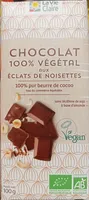 Chocolat 100% végétal aux noisettes entières