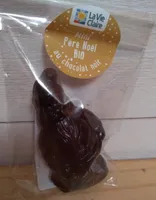 Mini père noël au chocolat noir