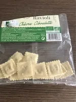 Ravioli chevre ciboulette