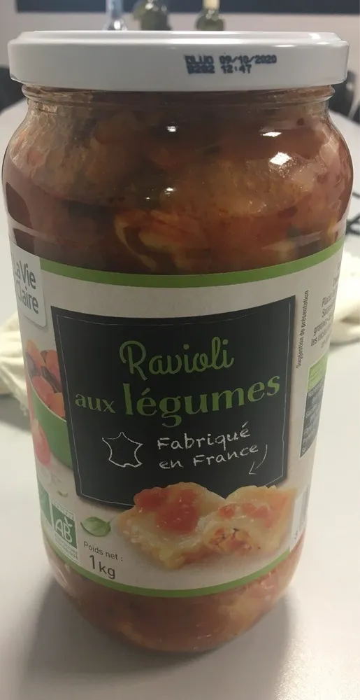 Ravioli aux légumes
