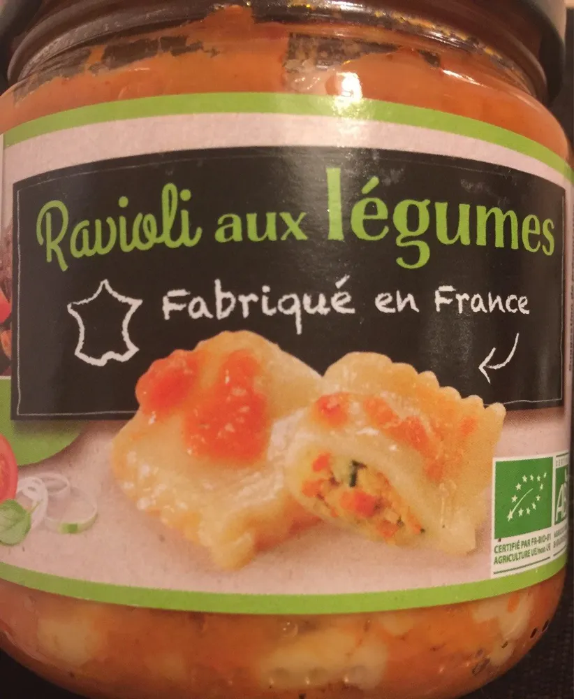 Ravioli aux légumes