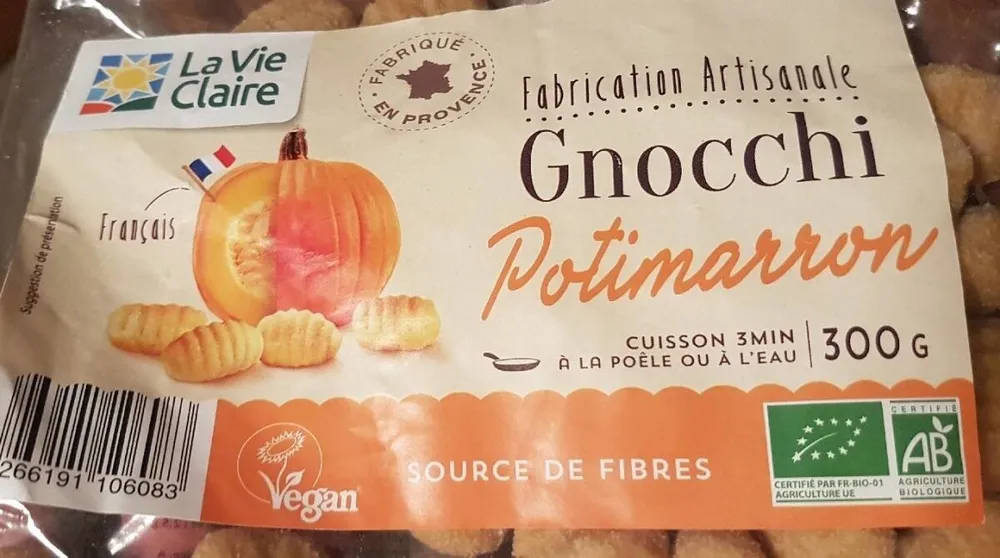 Gnocchi  potimarron