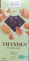 Amandes en éclats noir 66%