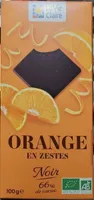 Noir 66% orange en zestes