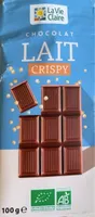 Chocolat lait crispy