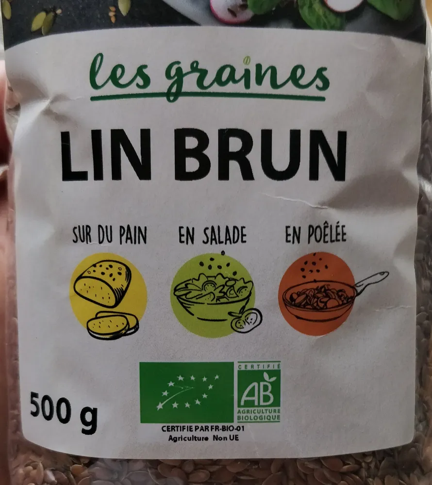 Graines De Lin Brun Bio