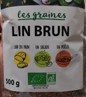 Graines De Lin Brun Bio