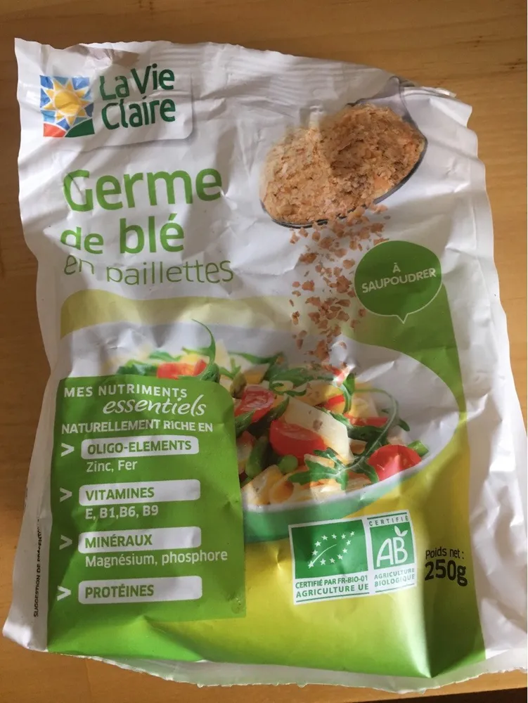 Germe de blé en paillettes