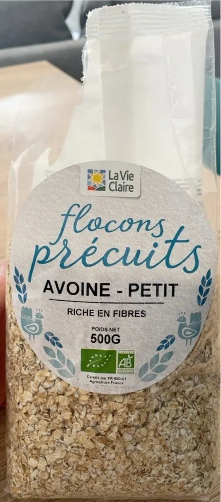 Flocons d'avoine précuits - petits