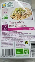Torsades riz quinoa