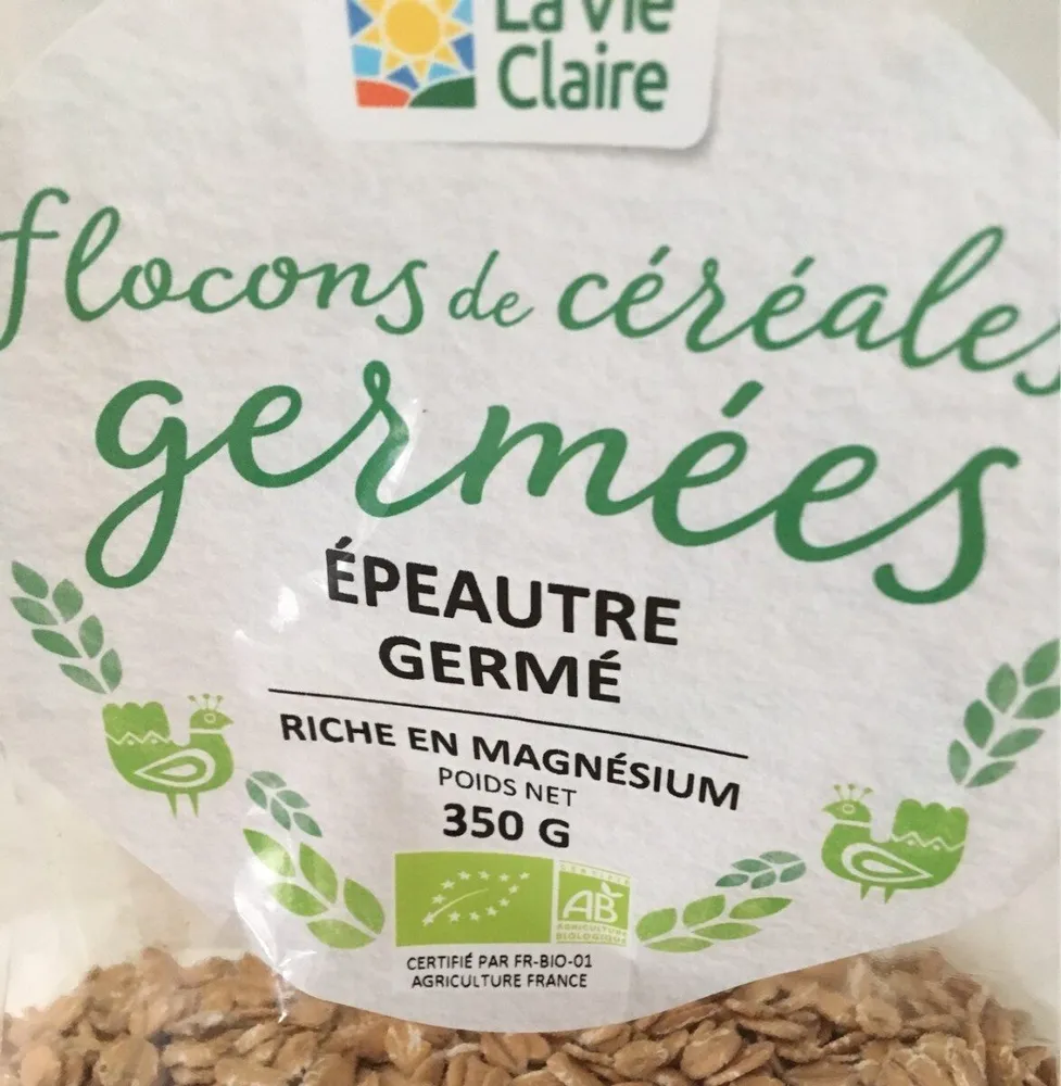 Flacons de céréales germées